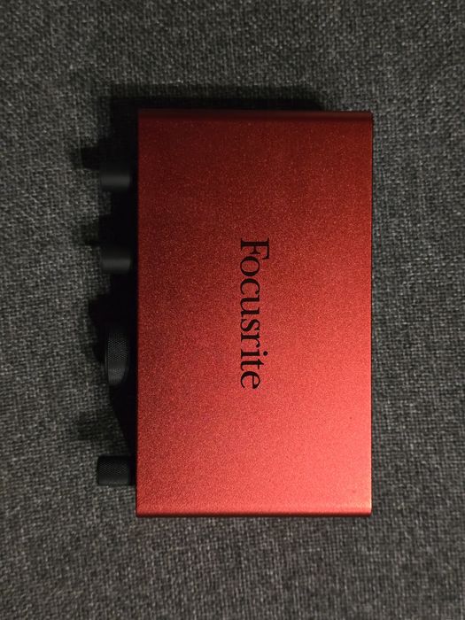 Interfejs audio focusrite scarlett solo 4th gen