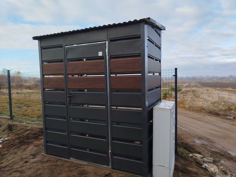 Wiata Panelowa Śmietnikowa