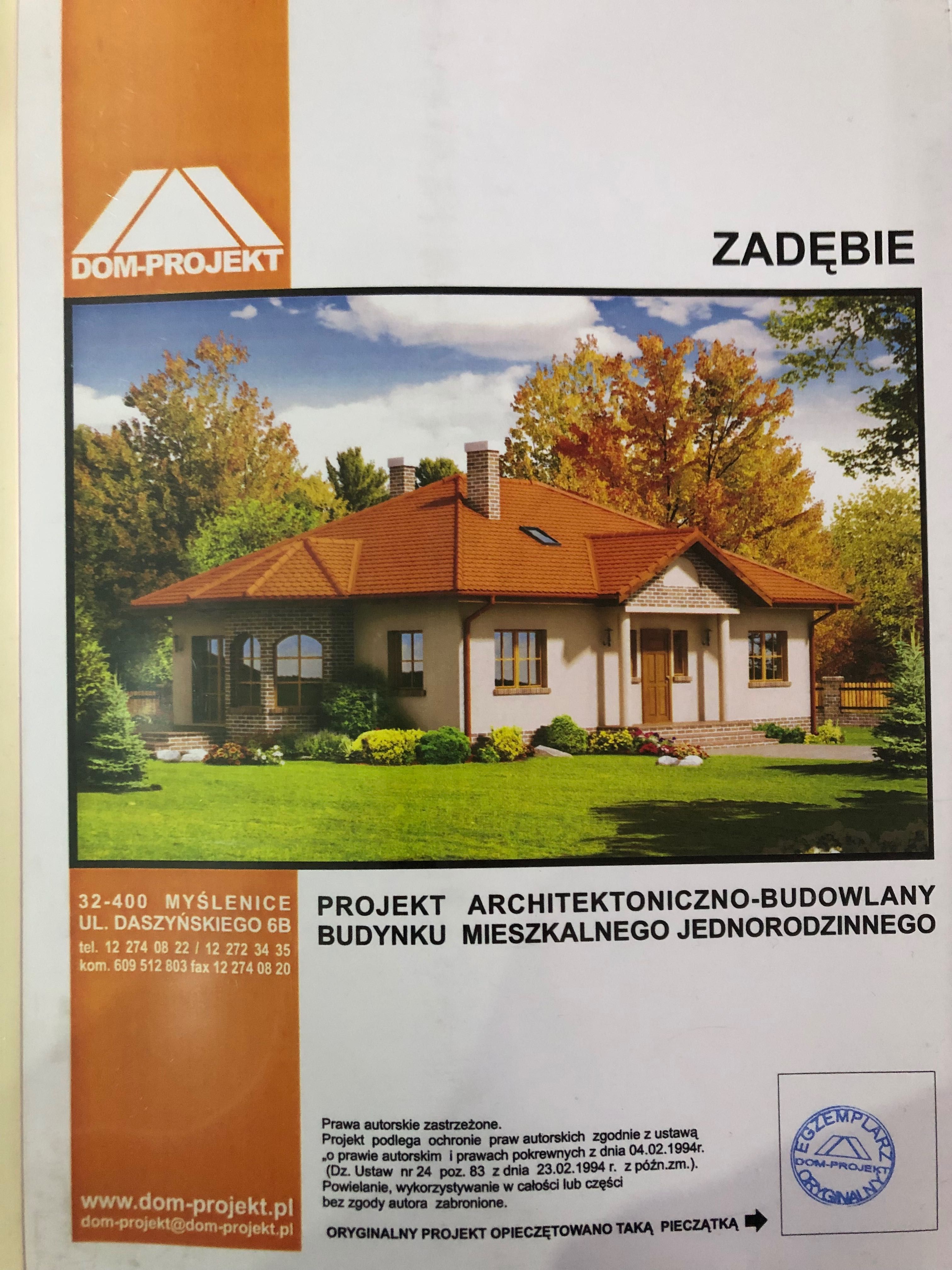 Nowy projekt domu ZADĘBIE