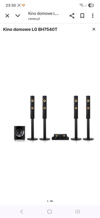 Sprzedam kino domowe