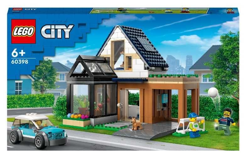 LEGO City Domek rodzinny i samochód 60398