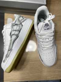 Nike Air Force 1 Skeleton white