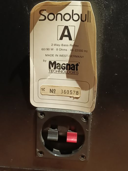 Kolumny Magnat Sonobul.. sprawne z uszkodzeniem.