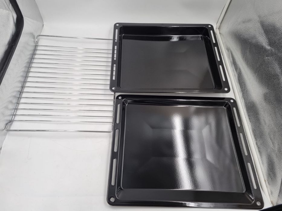ICQN blachy z kratką do piekarnika 445 x 375 mm 25 mm i 50 mm