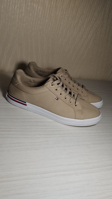 Жіночі кеди Tommy Hilfiger Original (бежеві) (38 розмір 24 см.)