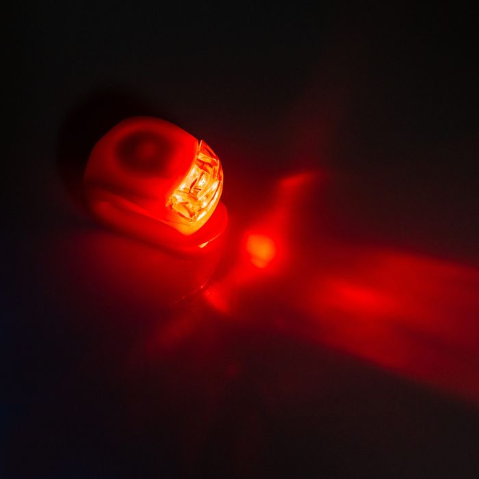 Lampki rowerowe przód tył Zestaw