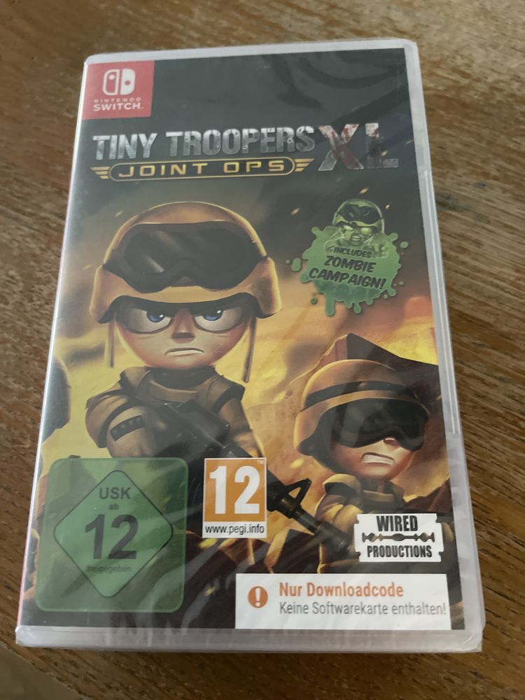 Tiny Troopers xl Joint Ops gra nintendo switch