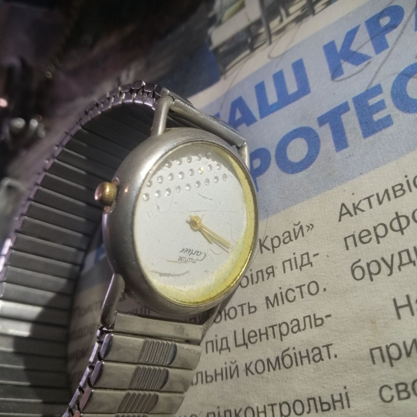 Часы Cartier mustde б.у