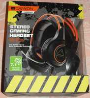 Игровые наушники Canyon Nightfall GH-7 Black/Orange (CND-SGHS7)