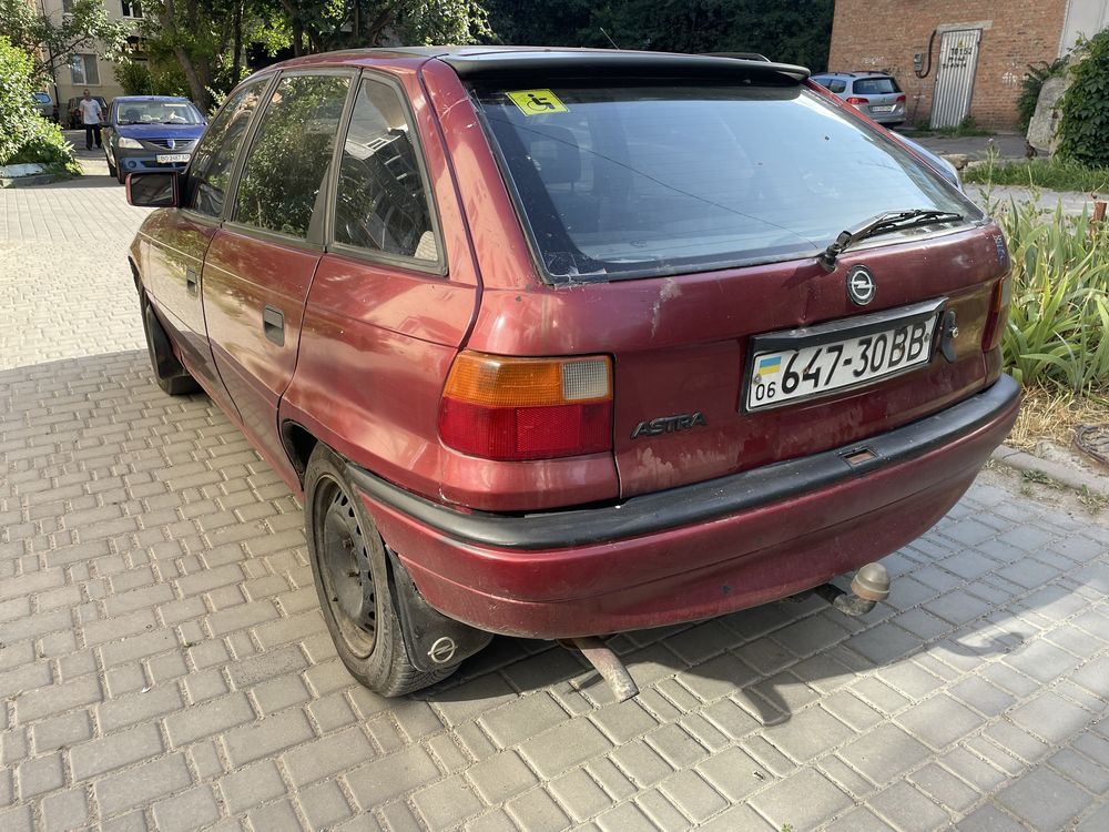 Опель Астра Ф 1992р 1.6 бензин/газ, Продаж або Обмін