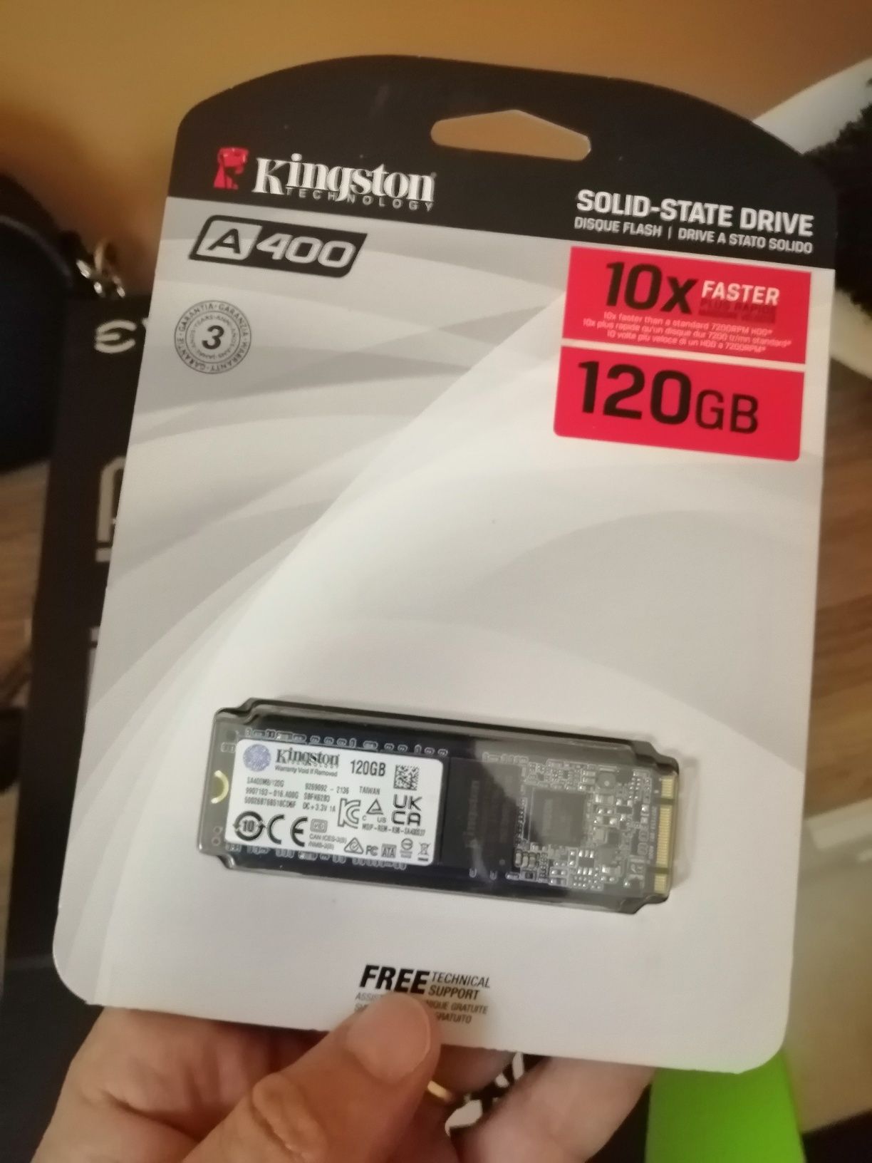 Kingston 120GB SSD A400 M.2 SATA