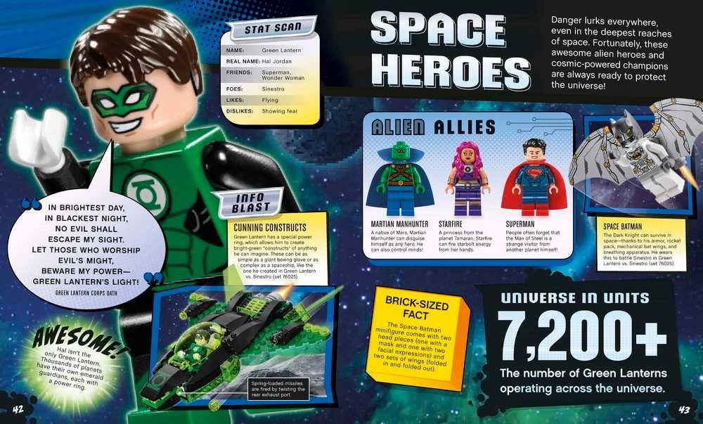 Книга LEGO DC Comics Super Heroes - The Awesome Guide (9781465460783)