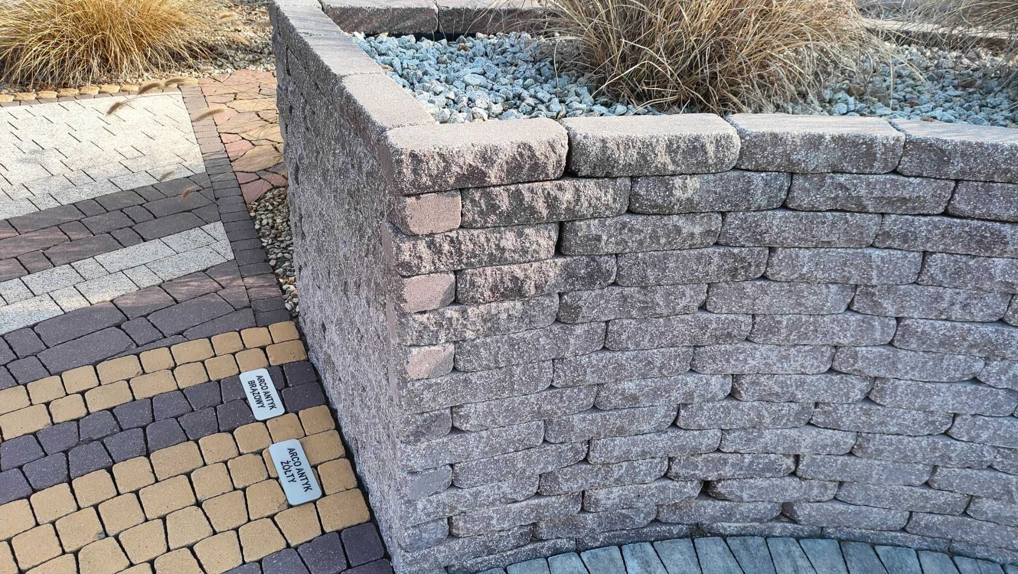 Stół stolik betonowy płyta tarasowa 80x80 kostka brukowa mebel meble