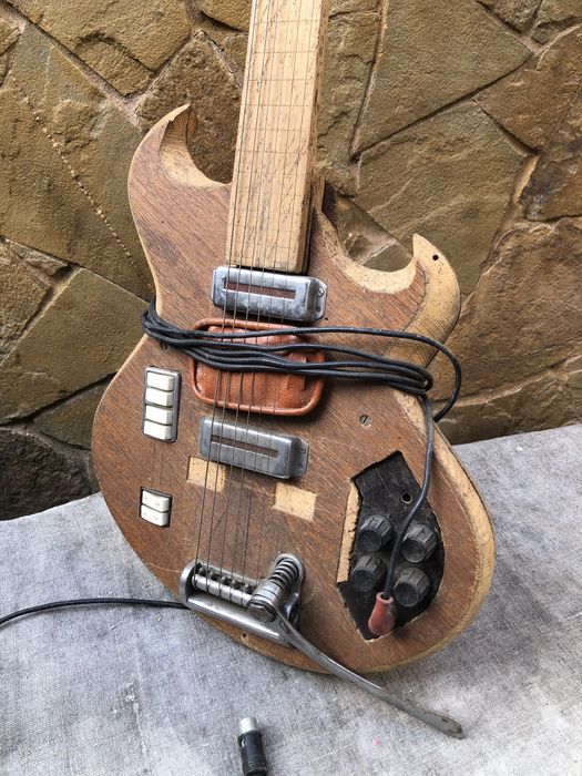 Электро гитара . Самодельная