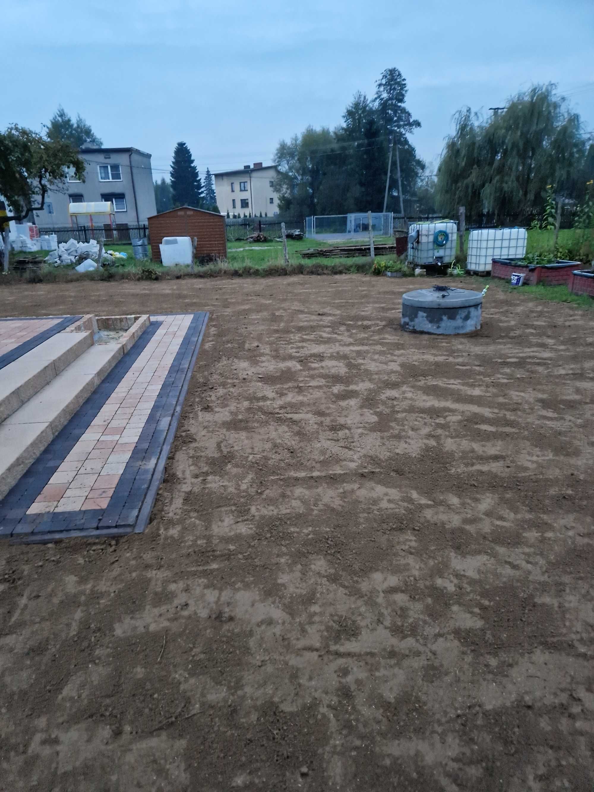 Usługi Koparką, Minikoparką, Wywrotką wynajem roboty ziemne transport