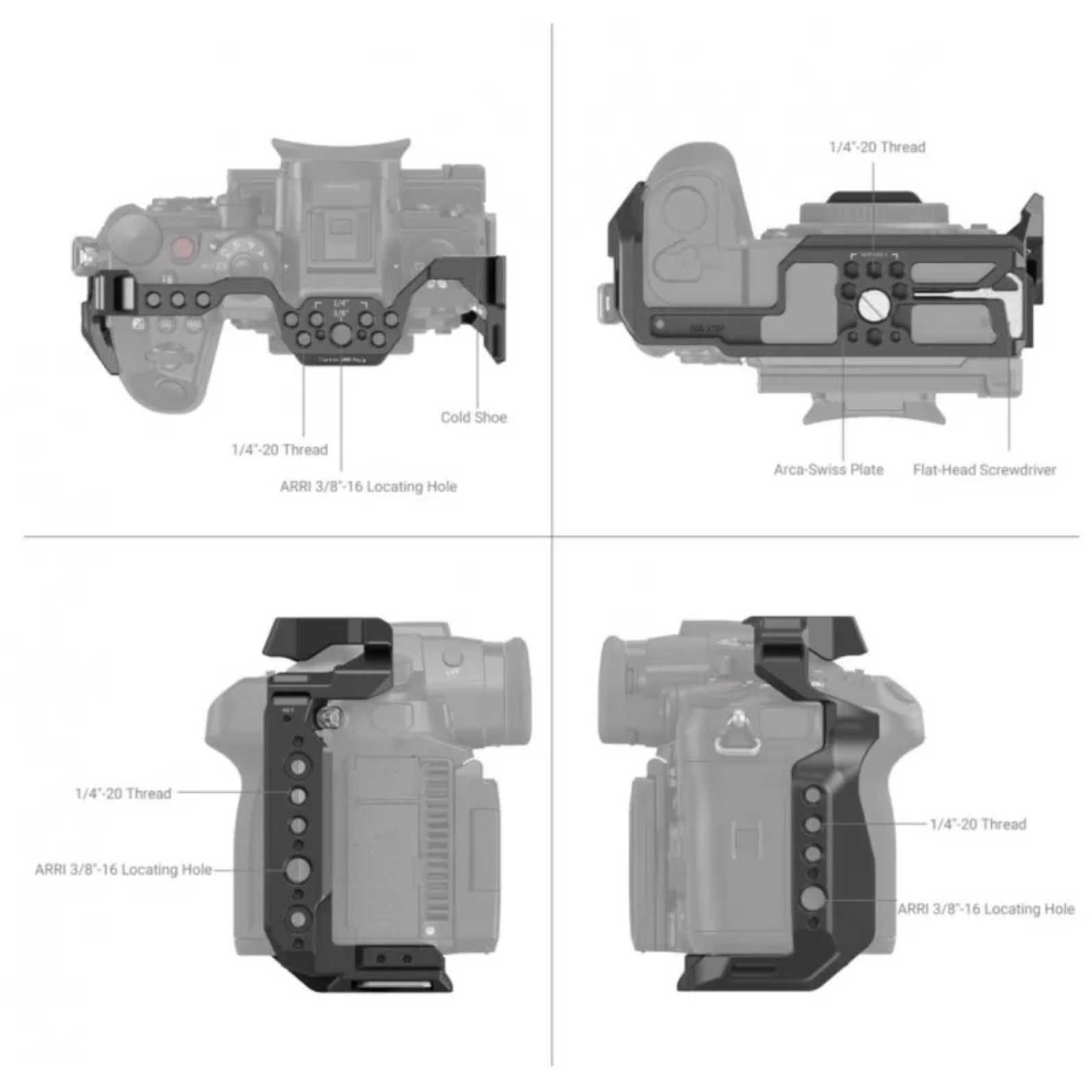 Клетка для Panasonic LUMIX GH6 SmallRig 3784