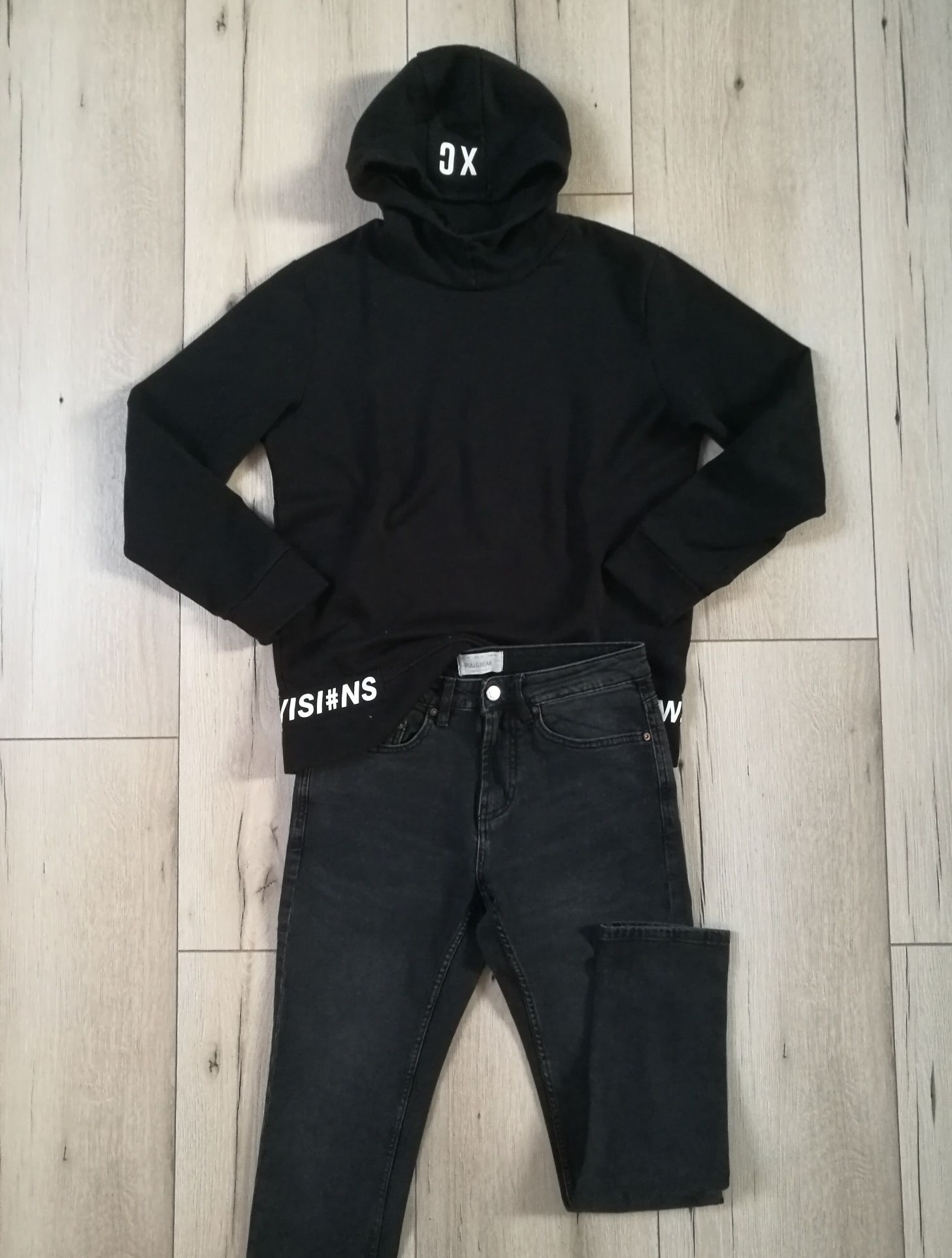 Młodzieżowa bluza z kapturem Jack&Jones jak nowa