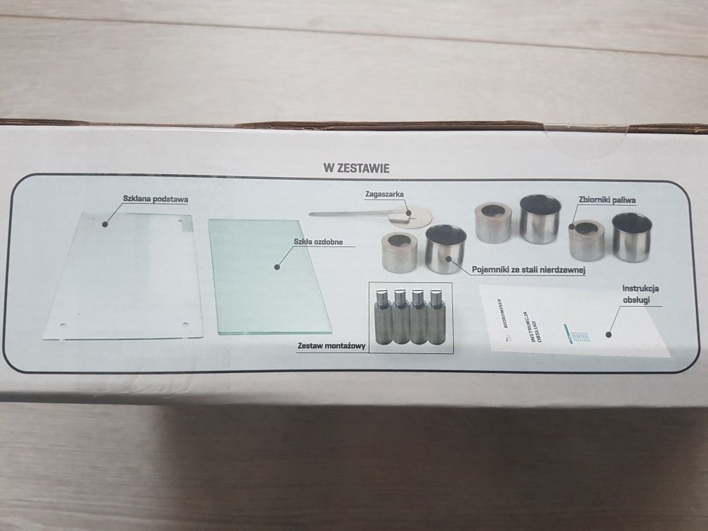 Biokominek Tryfena DuraHealth nowy