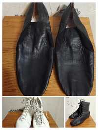 Сапожки  кожаные 21.5 см и 27.5 см. Обувь для танцев.