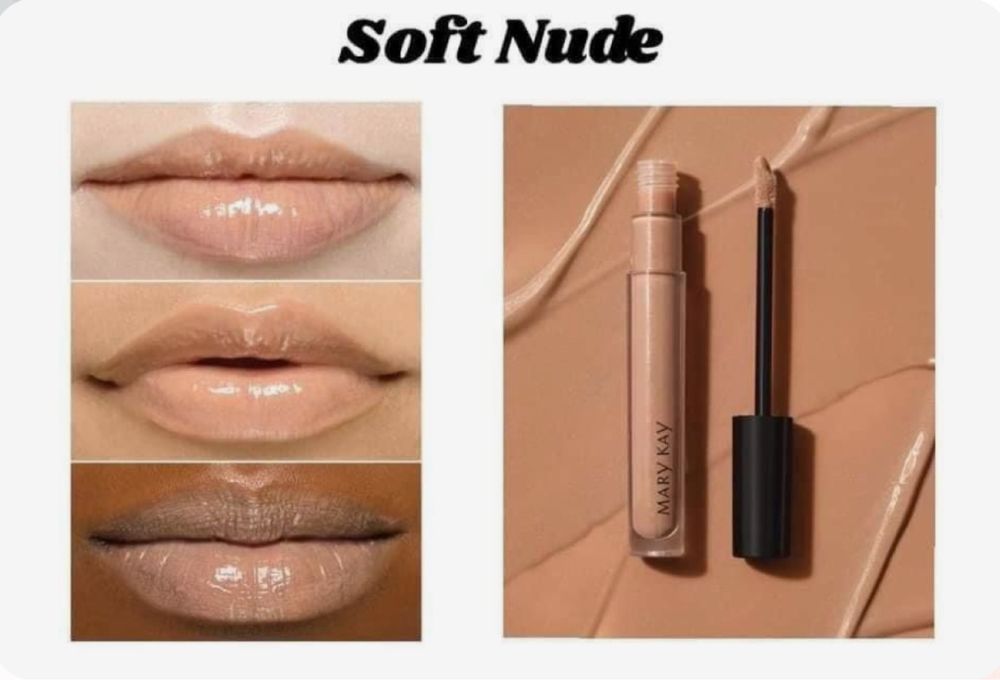 Nawilżający UltraBłyszczyk Unlimited Soft Nude (Perłowe)