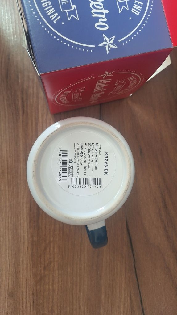 Kubek retro prezent dla Krzyśka Krzysztofa - Krzysiek