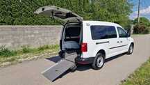 Volkswagen Caddy Maxi 2.0TDI DSG 5os Przystosowany na wózek inwalidzki 2017r Tarnów