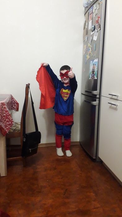 Карнавальний костюм супер мен