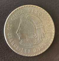 5 песо 1947 год Мексика