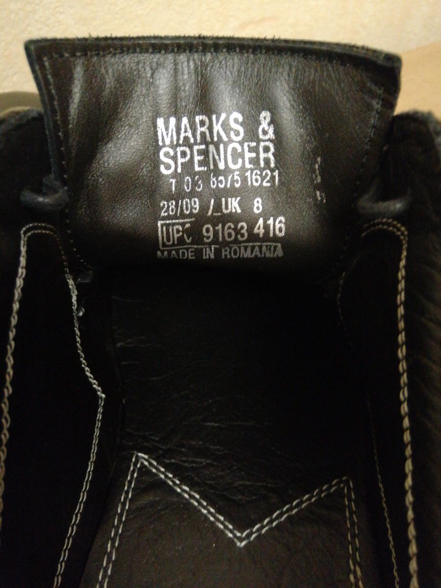 Туфли кожаные Mark&Spencer, 42 р, Румыния