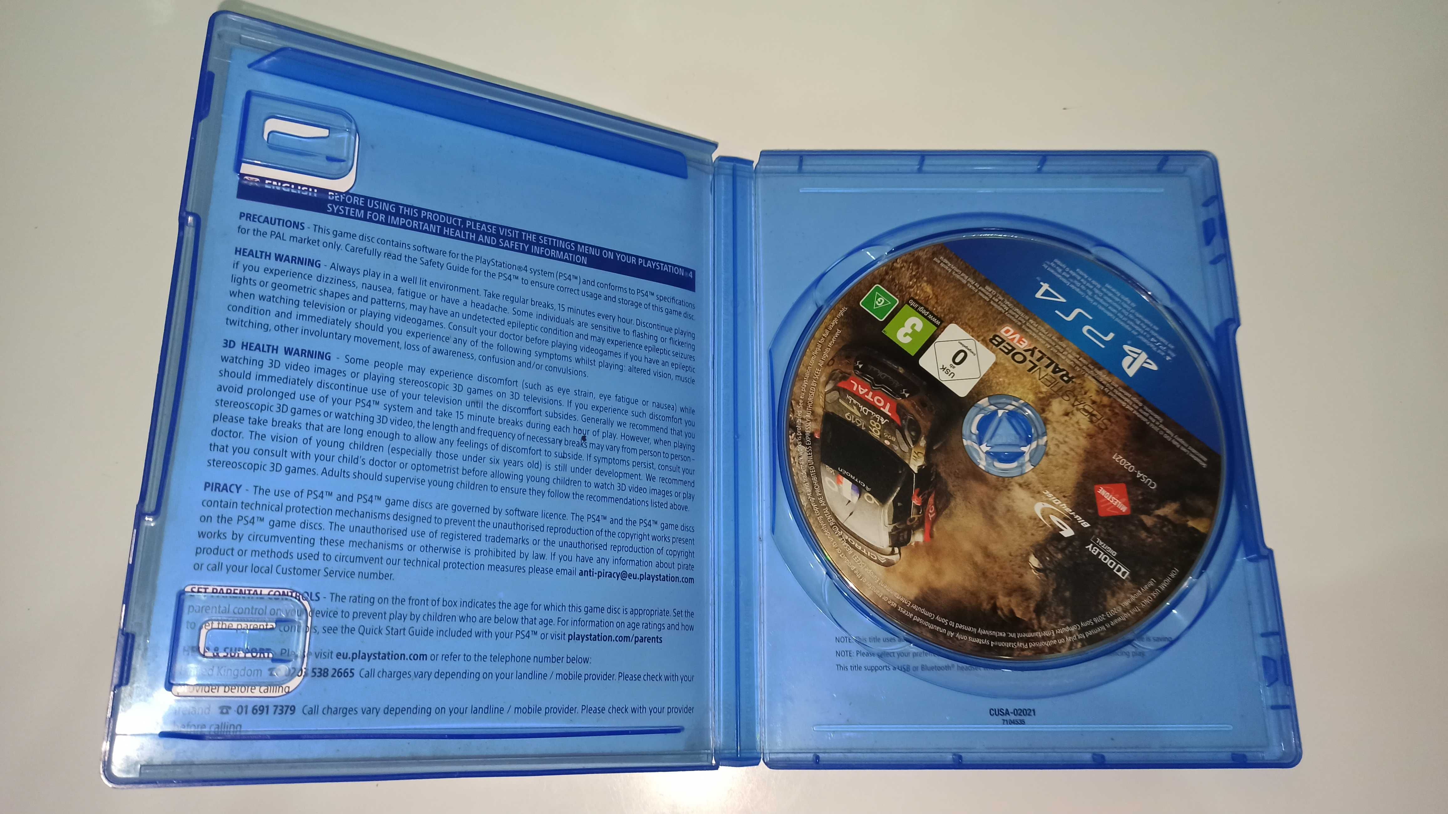 ps4 SEBASTIEN LOEB RALLY EVO mówią po polsku, dubbing, rajdy wrc