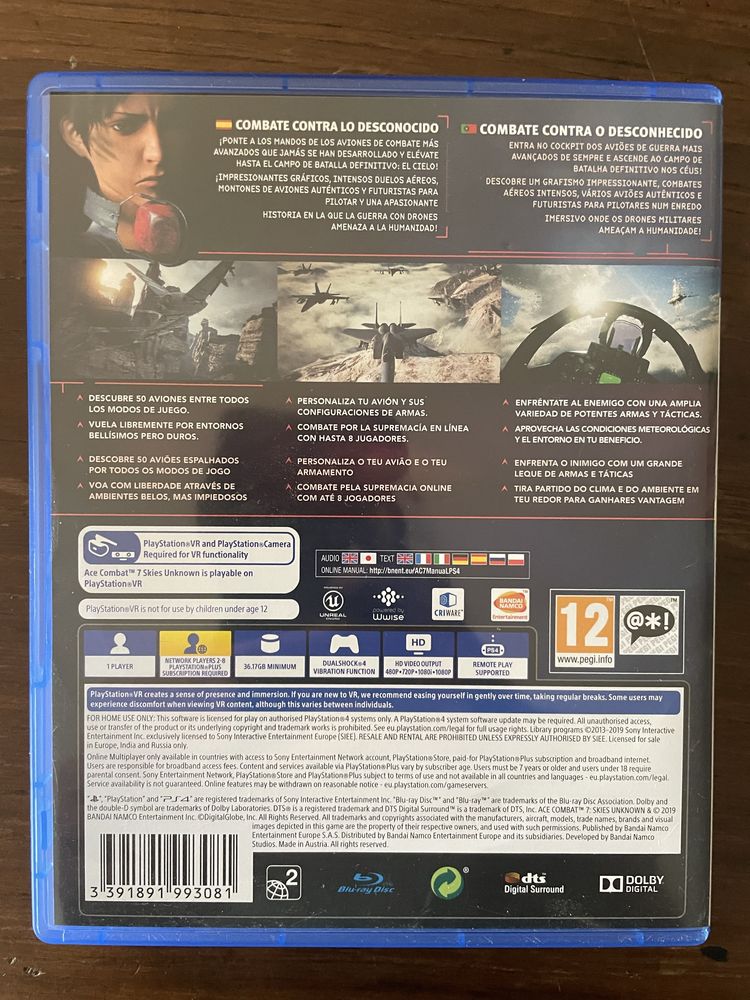 Acecombat 7 para PS4