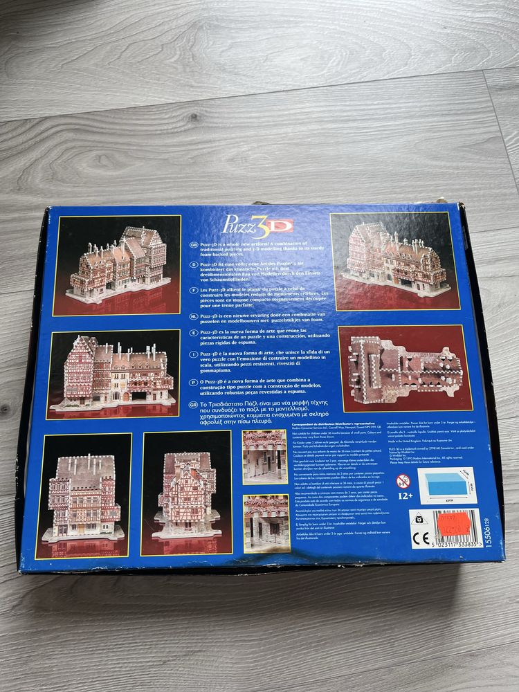 Puzzle 3d. Elementów 418
