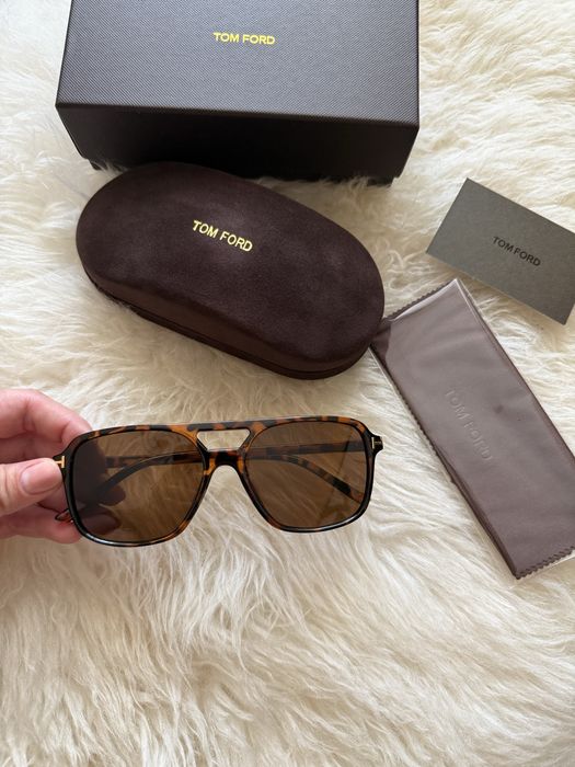 Okulary Tom Ford brazowe