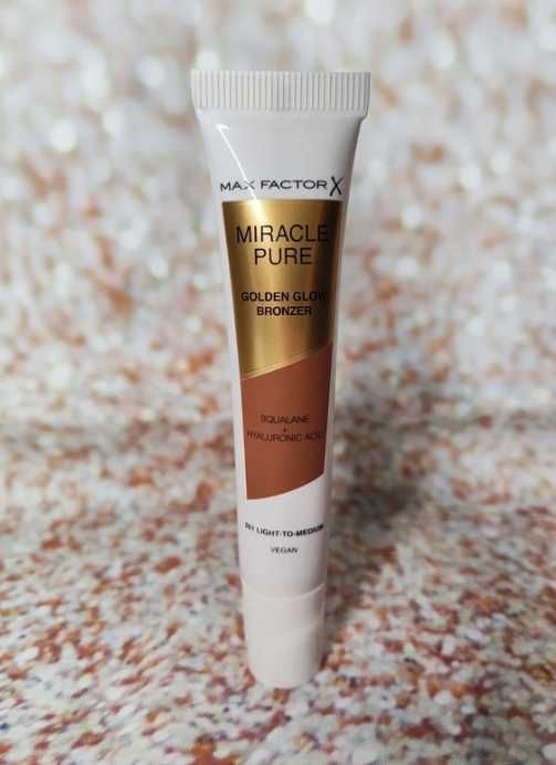 Wegański bronzer z kwasem hialuronowym 001 light to medium, 15 ml