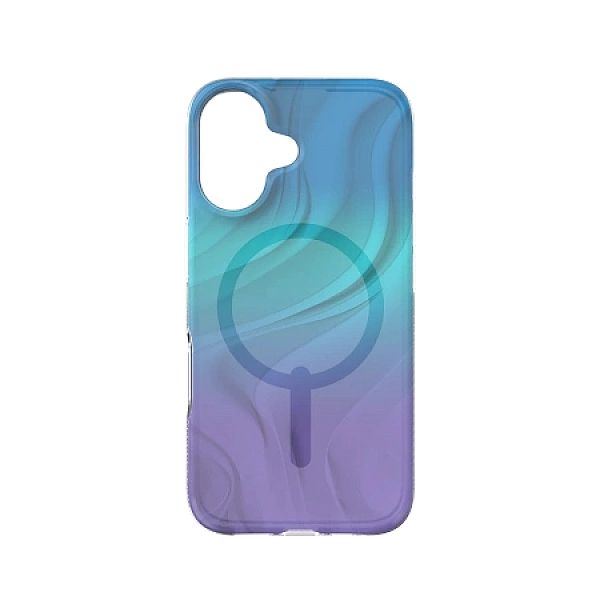 Etui ZAGG Milan Snap MagSafe na iPhone 16 - fioletowe