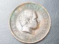 5 Reis 1906 Bronze D. Carlos I