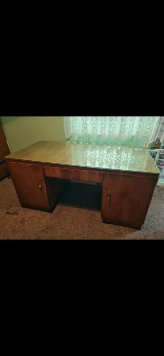 Biurko vintage, drewniane