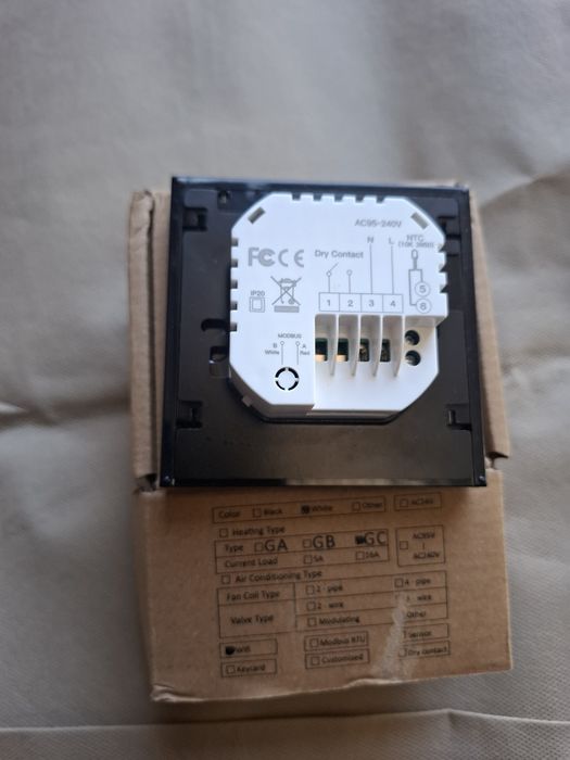Termostat pokojowy  MOES SMART