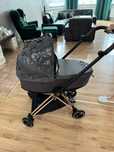 Gondola cybex mios 3.0 simply flowers dream grey