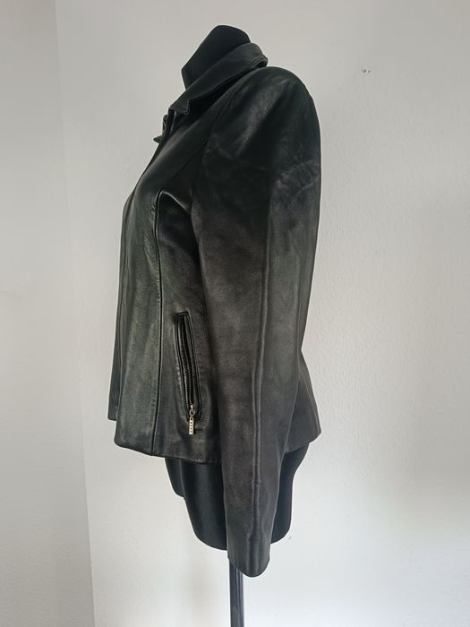 Skórzana damska miękka kurtka Hugo Boss XXL