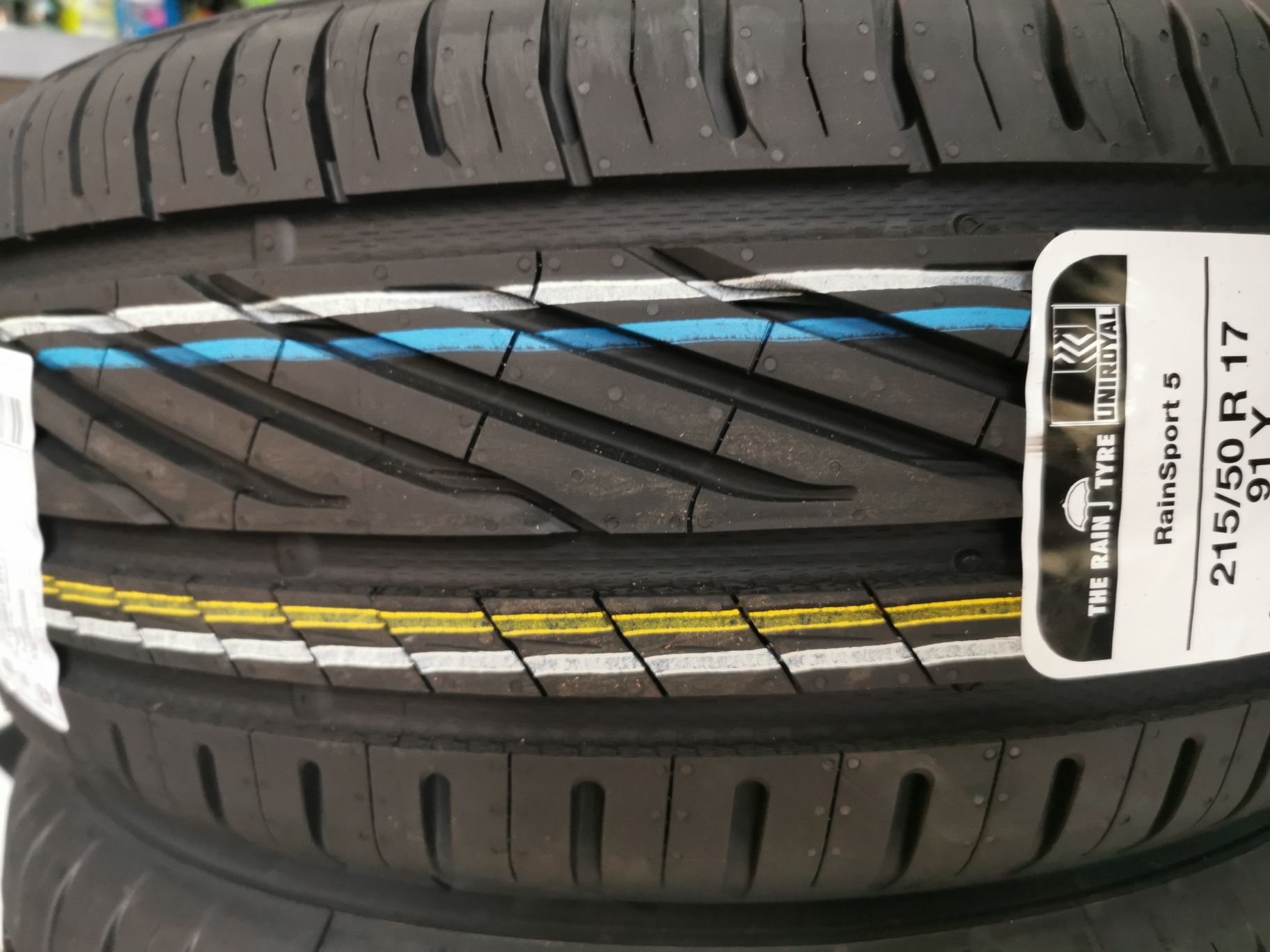 4x 215/50R17 Uniroyal RainSport 5 91Y FR nowe opony letnie