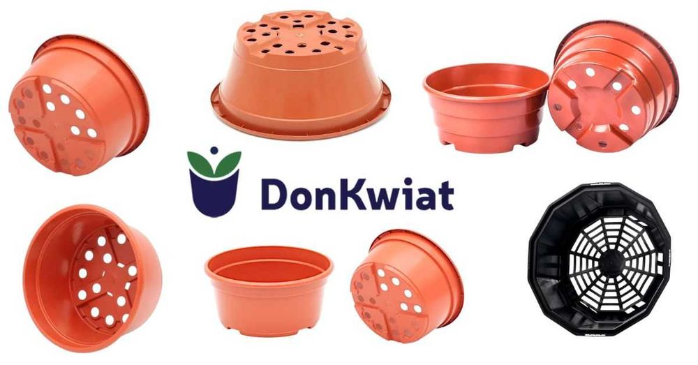 Горщики для Хризантем / Горщики-миски для квітів Donk-wiat (Польща)