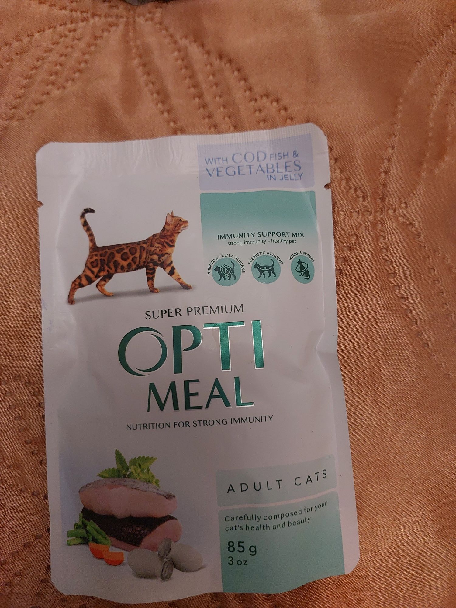 Срочно! Продам вологий корм  Opti Meal