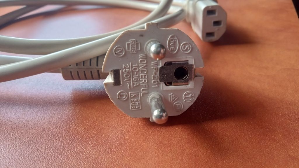 Kabel przewód zasilający do KOMPUTERA MONITOR