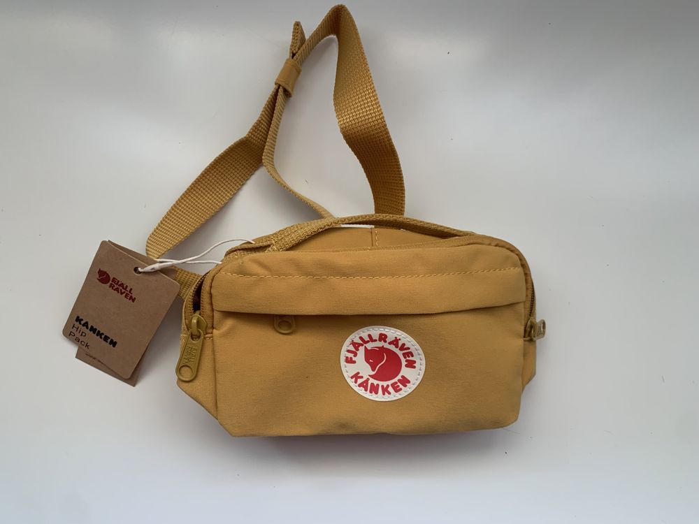 Fjällräven Kånken Hip Pack - Amarela (2L)