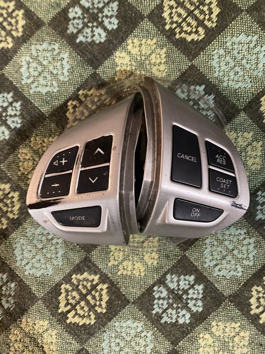 Комплект оригинал кнопки руля Mitsubishi Outlander XL, Lancer X, ASX