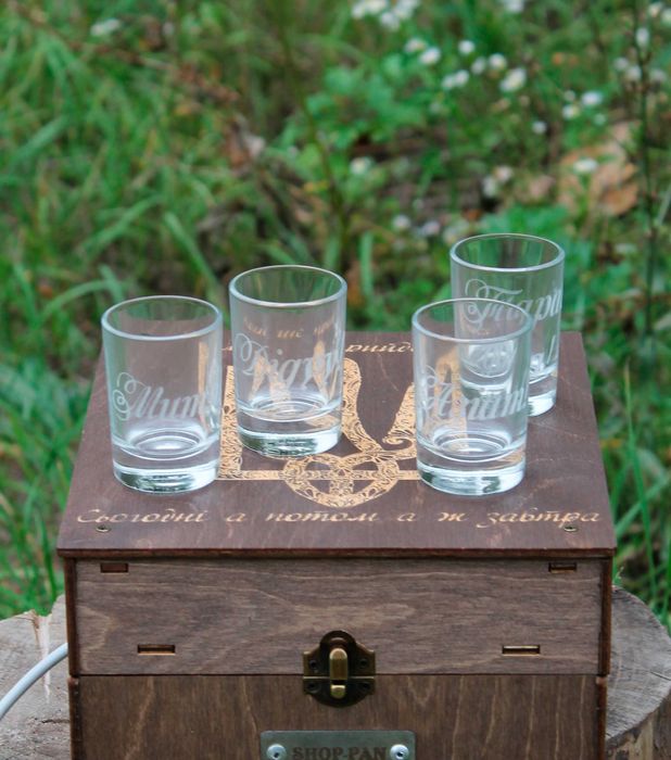 USB автобармен – автомат дозатор для напоїв, 4 чарки, 2 режими