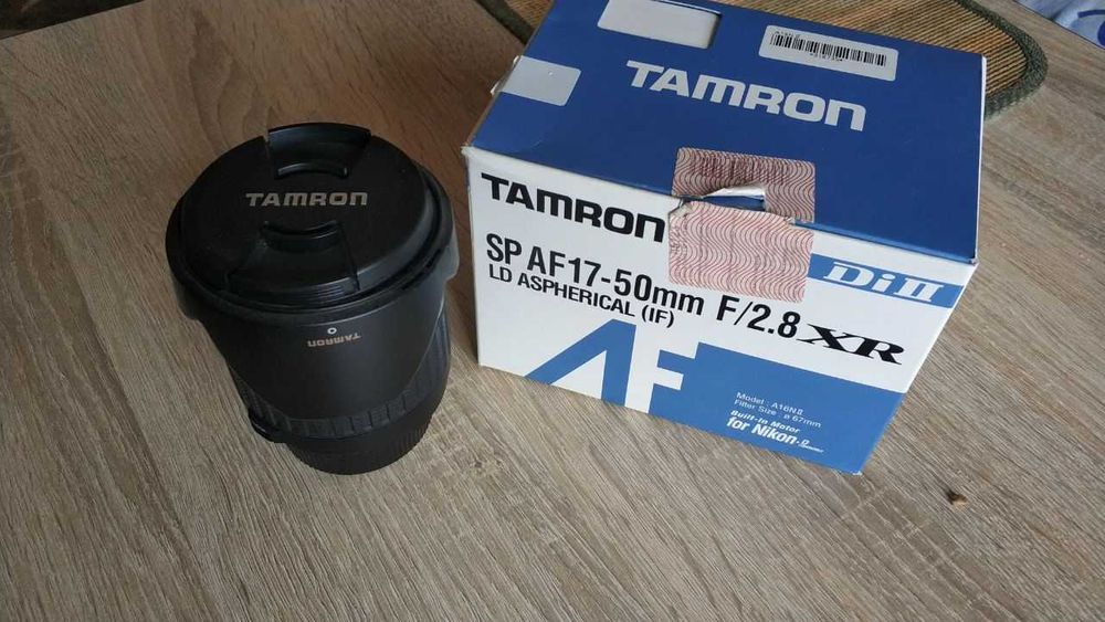 Объектив Tamron  AF17-50  Nikon, F/2.8 XR .