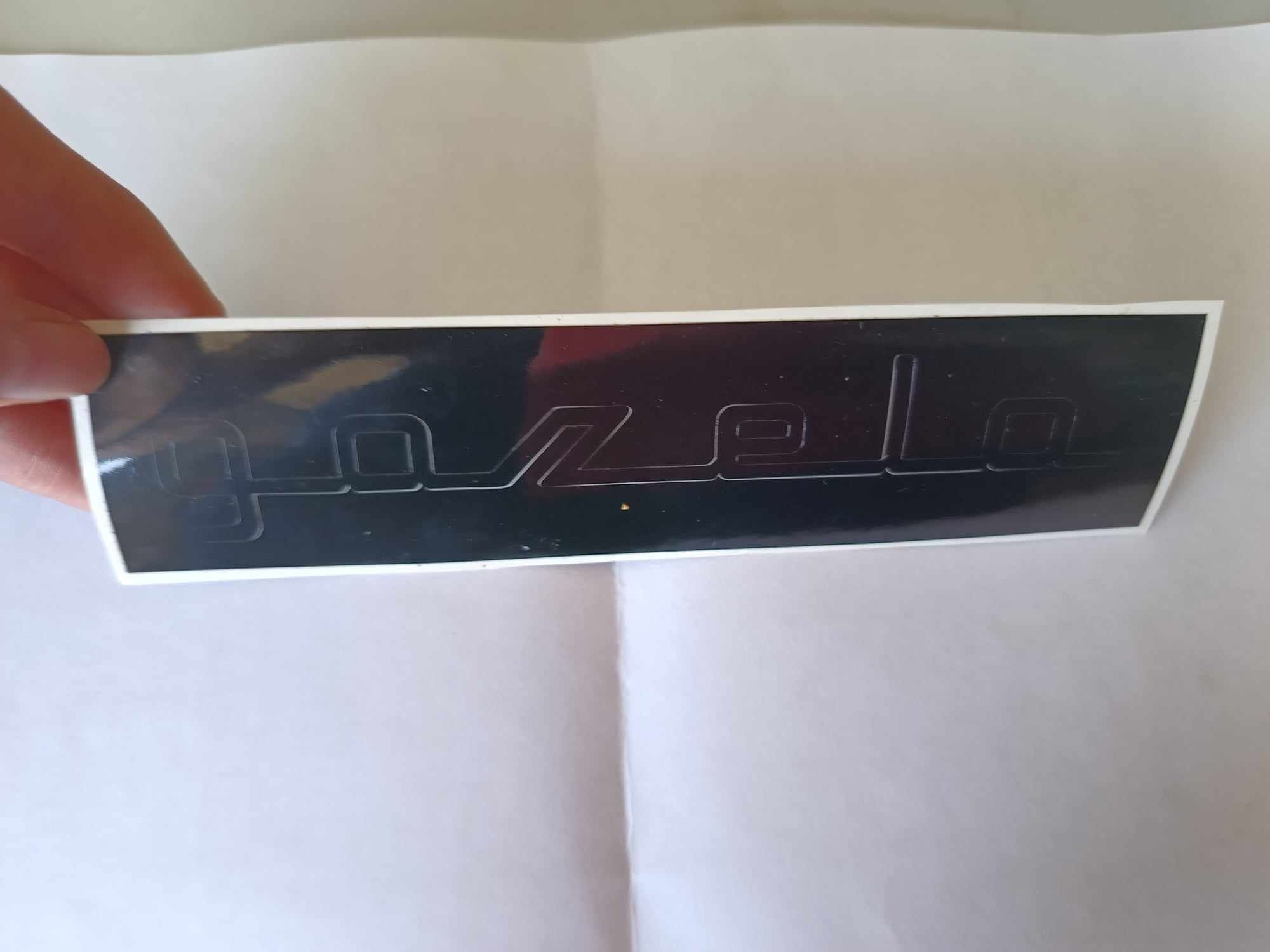 SHL m17 gazela naklejka zbiornika paliwa baku