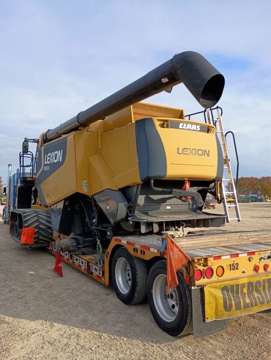 Claas lexion 595 2010 уже в пути